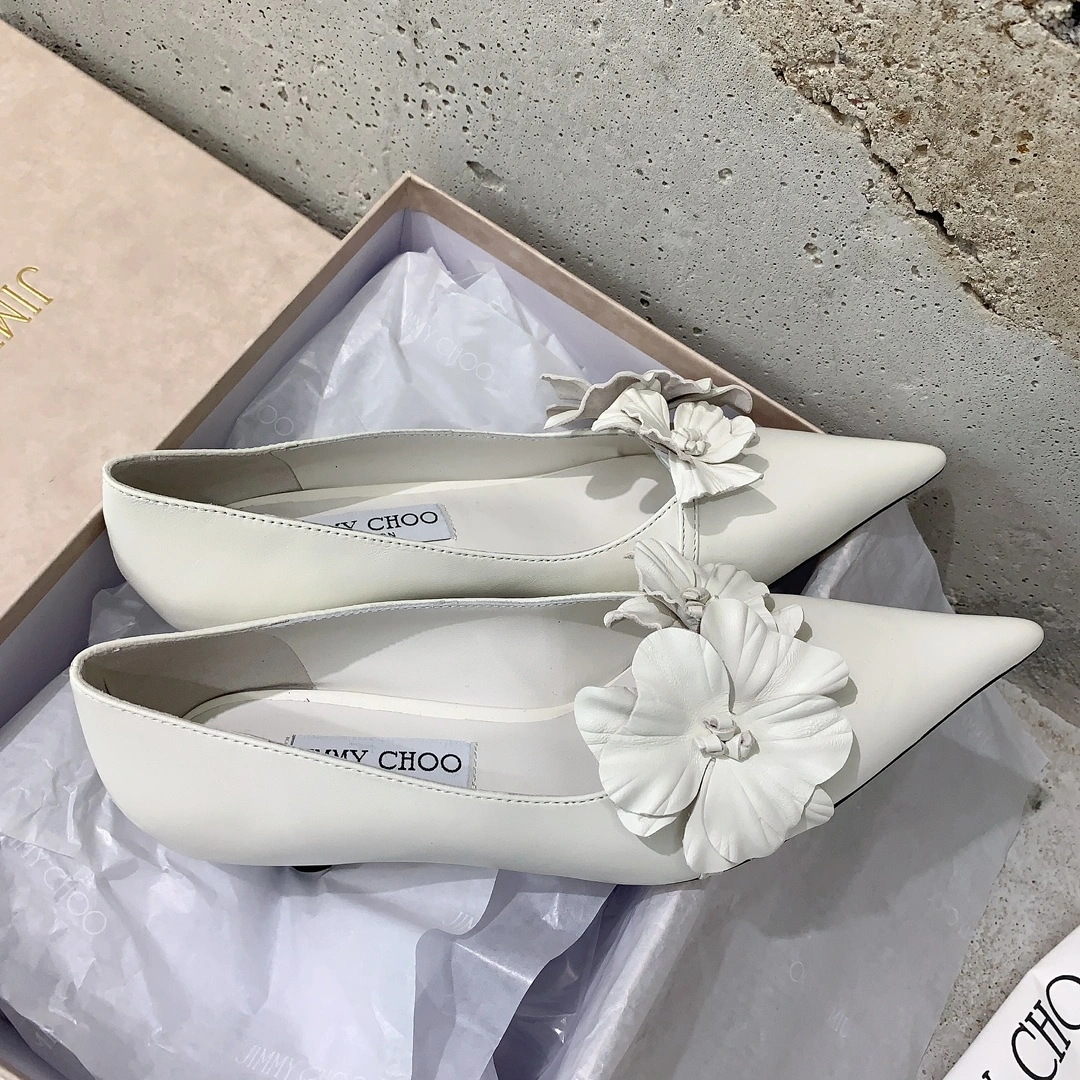 COCO-- ROSALIAFLOWERS65BGW080258 Heel height：6.5CM sheepskin item:D-X032C1474